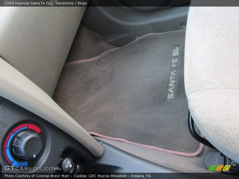 Sandstone / Beige 2004 Hyundai Santa Fe GLS