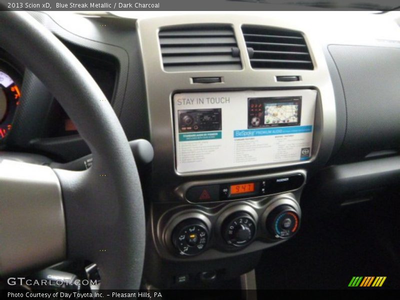 Blue Streak Metallic / Dark Charcoal 2013 Scion xD