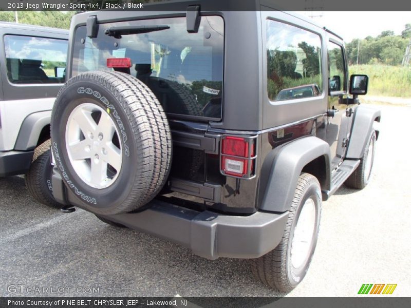 Black / Black 2013 Jeep Wrangler Sport 4x4