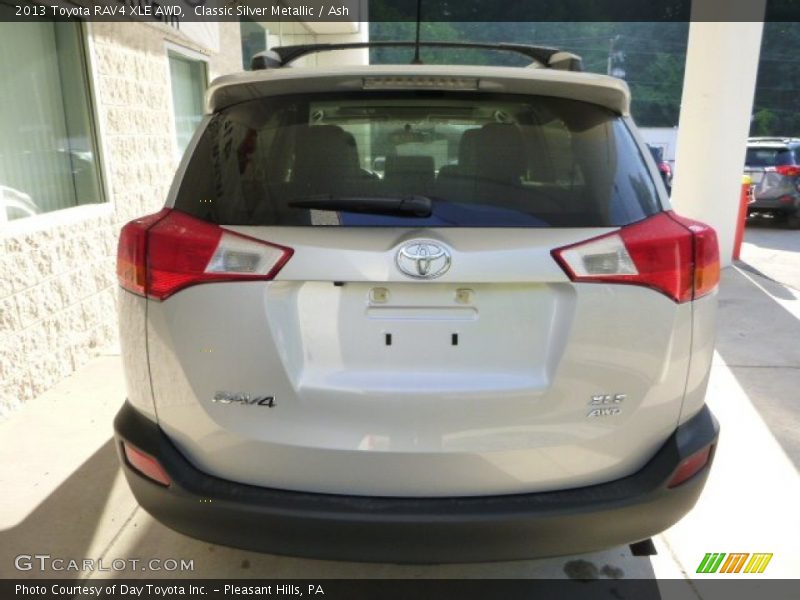 Classic Silver Metallic / Ash 2013 Toyota RAV4 XLE AWD