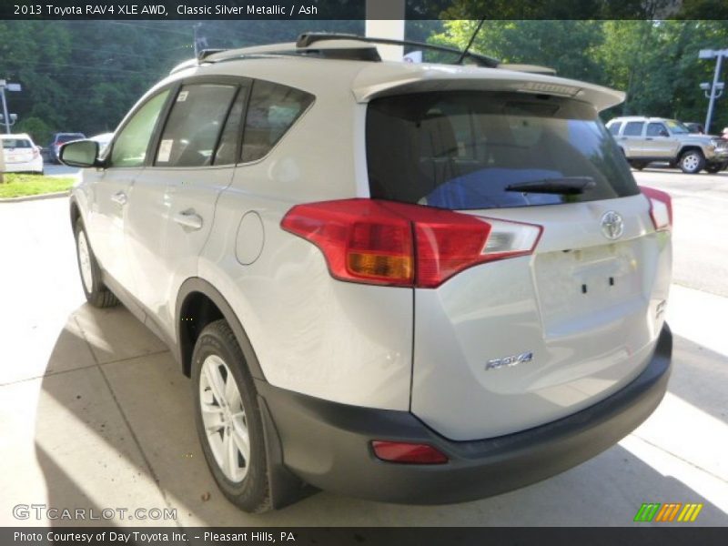 Classic Silver Metallic / Ash 2013 Toyota RAV4 XLE AWD