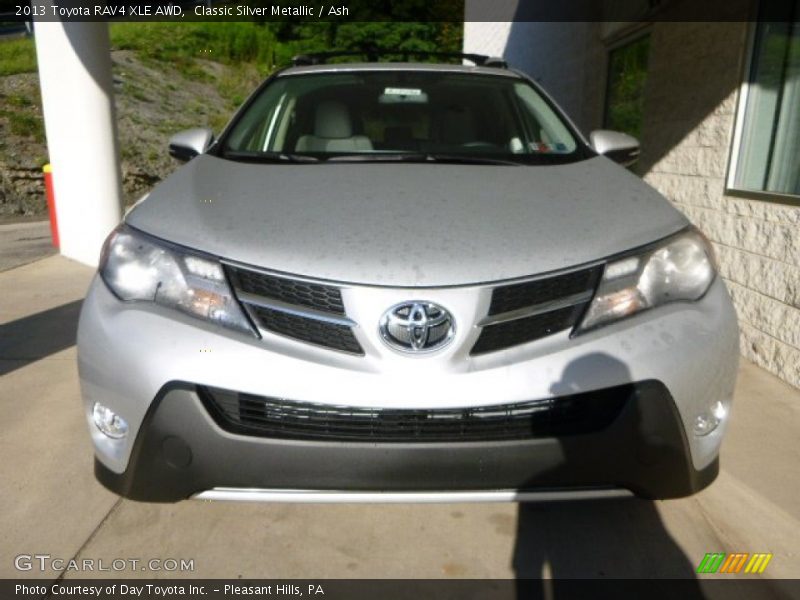 Classic Silver Metallic / Ash 2013 Toyota RAV4 XLE AWD