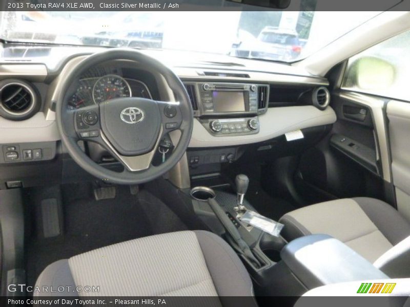 Classic Silver Metallic / Ash 2013 Toyota RAV4 XLE AWD