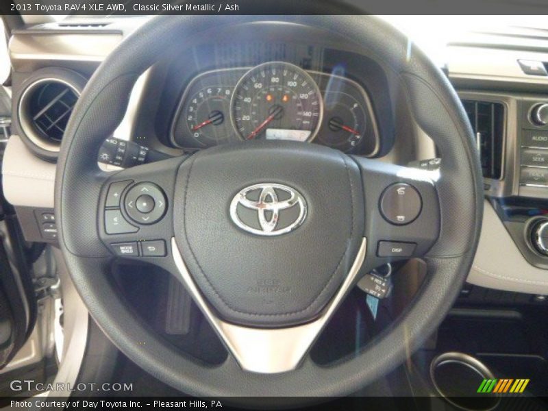 Classic Silver Metallic / Ash 2013 Toyota RAV4 XLE AWD