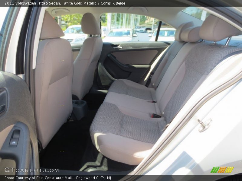 White Gold Metallic / Cornsilk Beige 2011 Volkswagen Jetta S Sedan