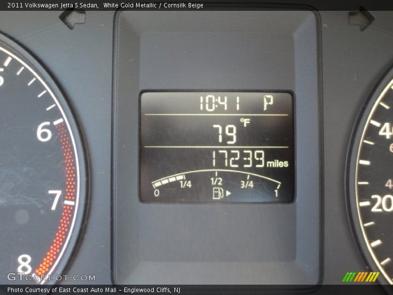 White Gold Metallic / Cornsilk Beige 2011 Volkswagen Jetta S Sedan