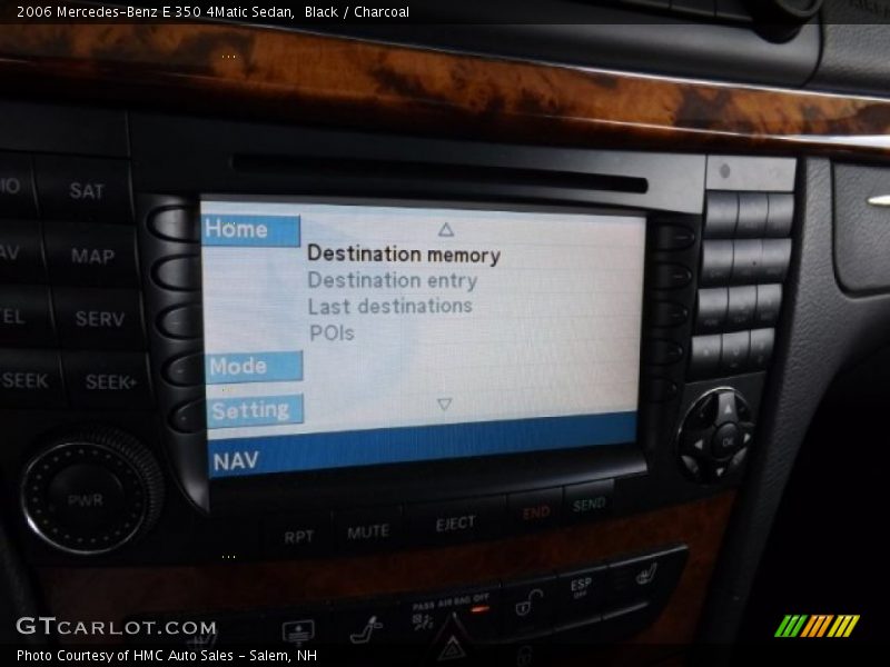 Black / Charcoal 2006 Mercedes-Benz E 350 4Matic Sedan