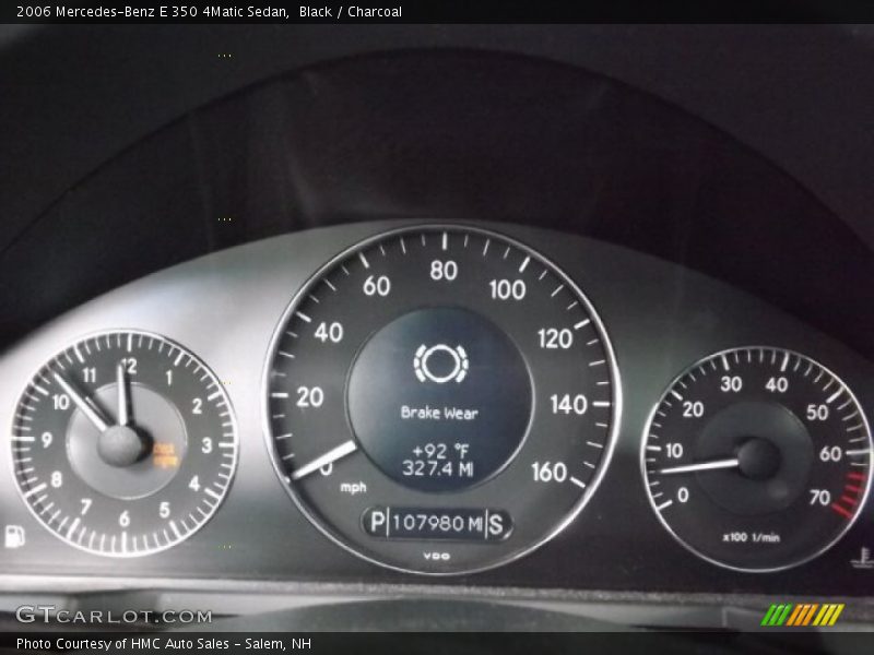 Black / Charcoal 2006 Mercedes-Benz E 350 4Matic Sedan