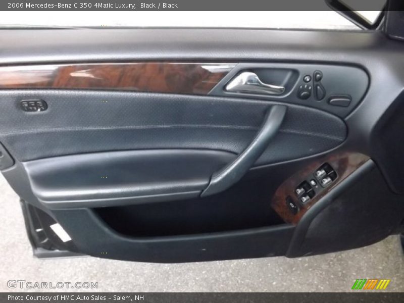 Black / Black 2006 Mercedes-Benz C 350 4Matic Luxury