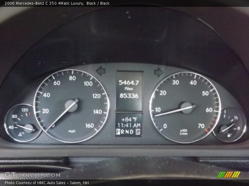 Black / Black 2006 Mercedes-Benz C 350 4Matic Luxury