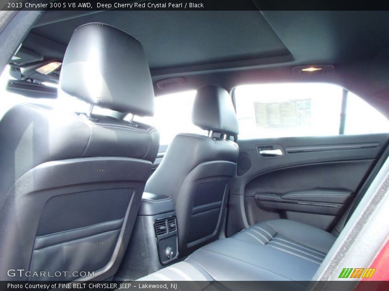 Deep Cherry Red Crystal Pearl / Black 2013 Chrysler 300 S V8 AWD