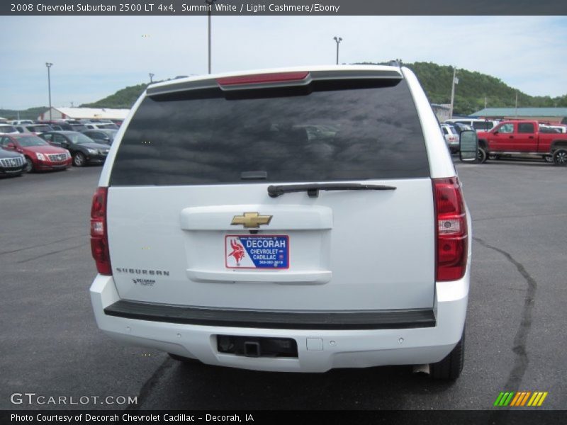 Summit White / Light Cashmere/Ebony 2008 Chevrolet Suburban 2500 LT 4x4