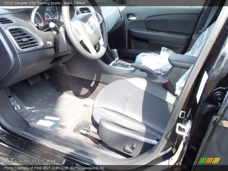 Black / Black 2013 Chrysler 200 Touring Sedan