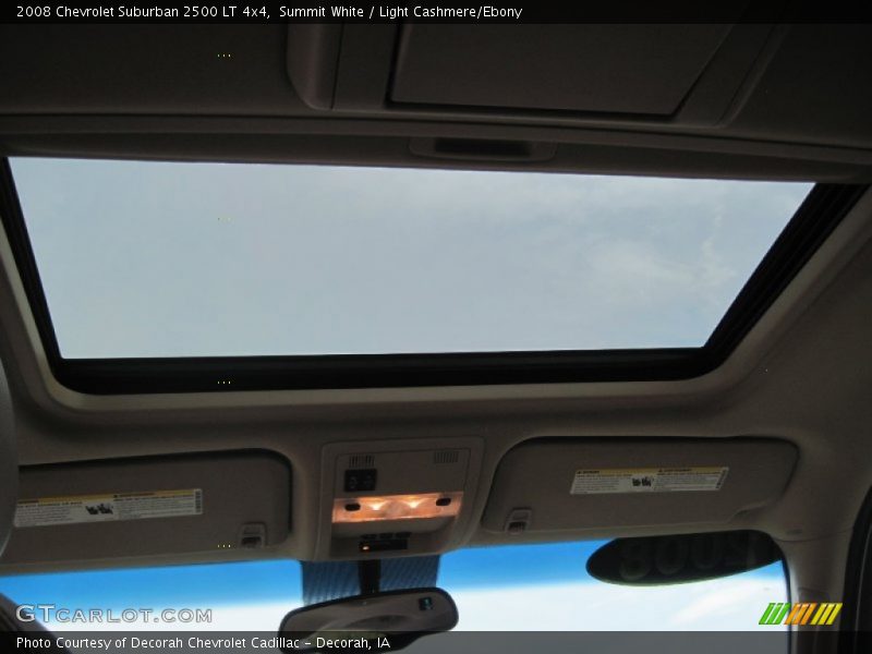 Summit White / Light Cashmere/Ebony 2008 Chevrolet Suburban 2500 LT 4x4