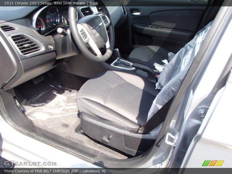 Billet Silver Metallic / Black 2013 Chrysler 200 S Sedan