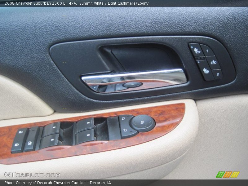 Summit White / Light Cashmere/Ebony 2008 Chevrolet Suburban 2500 LT 4x4