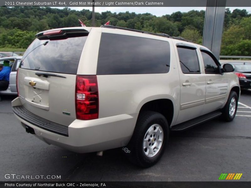 Gold Mist Metallic / Light Cashmere/Dark Cashmere 2011 Chevrolet Suburban LT 4x4
