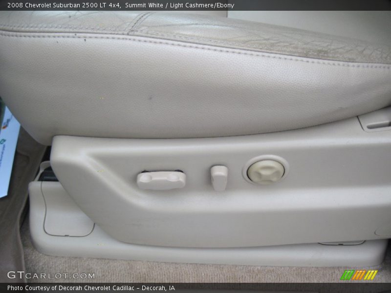 Summit White / Light Cashmere/Ebony 2008 Chevrolet Suburban 2500 LT 4x4