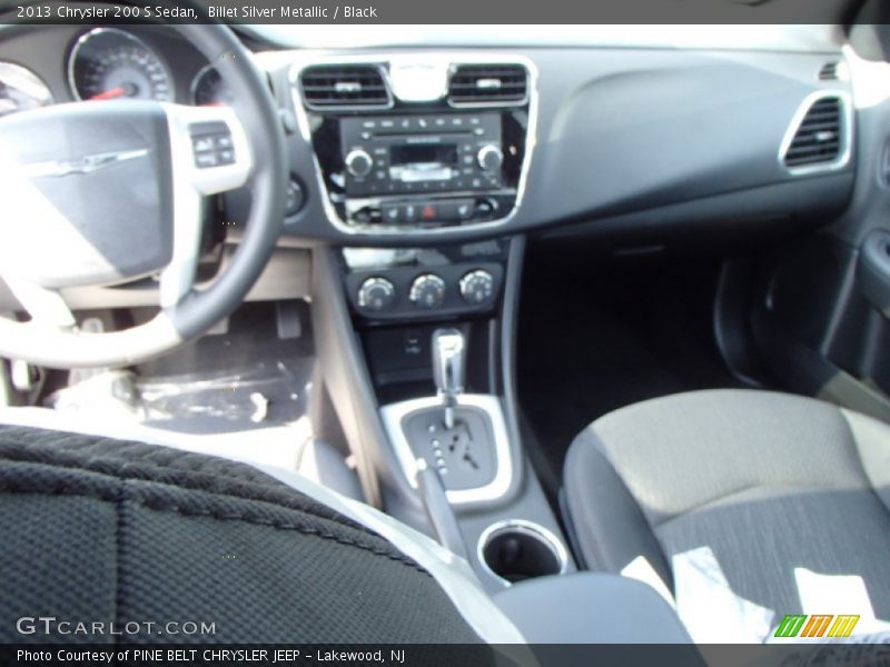 Billet Silver Metallic / Black 2013 Chrysler 200 S Sedan