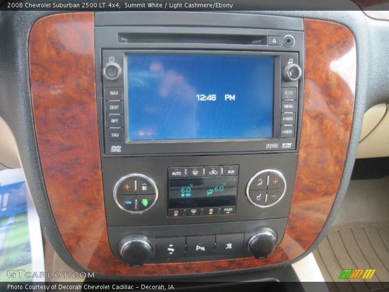 Controls of 2008 Suburban 2500 LT 4x4