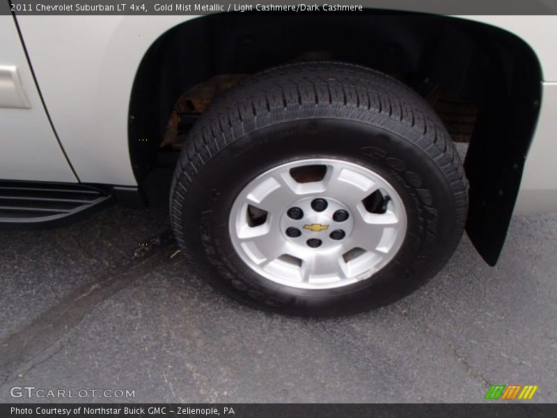 Gold Mist Metallic / Light Cashmere/Dark Cashmere 2011 Chevrolet Suburban LT 4x4