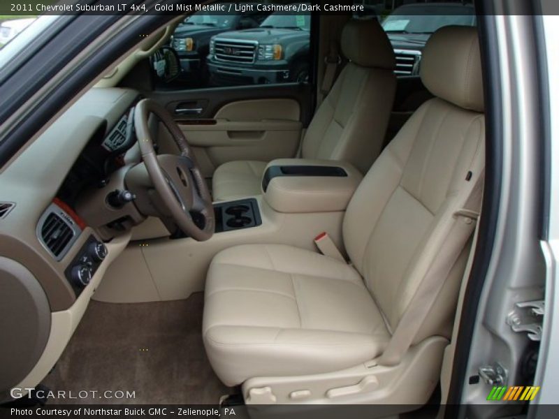 Gold Mist Metallic / Light Cashmere/Dark Cashmere 2011 Chevrolet Suburban LT 4x4