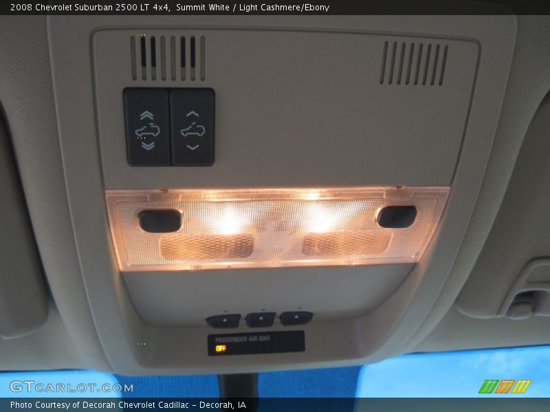 Summit White / Light Cashmere/Ebony 2008 Chevrolet Suburban 2500 LT 4x4