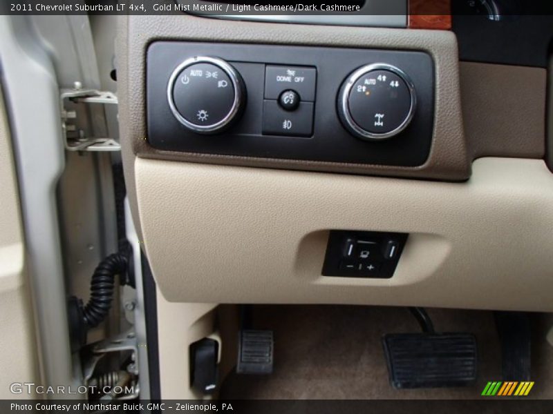 Gold Mist Metallic / Light Cashmere/Dark Cashmere 2011 Chevrolet Suburban LT 4x4