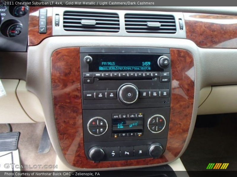Gold Mist Metallic / Light Cashmere/Dark Cashmere 2011 Chevrolet Suburban LT 4x4