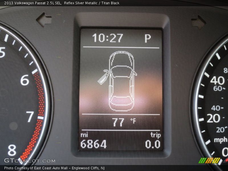 Reflex Silver Metallic / Titan Black 2013 Volkswagen Passat 2.5L SEL