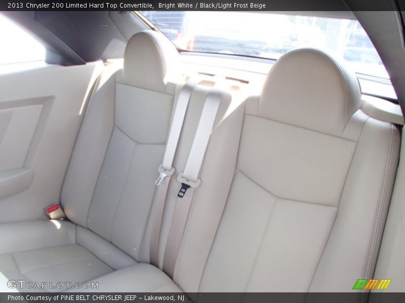 Bright White / Black/Light Frost Beige 2013 Chrysler 200 Limited Hard Top Convertible