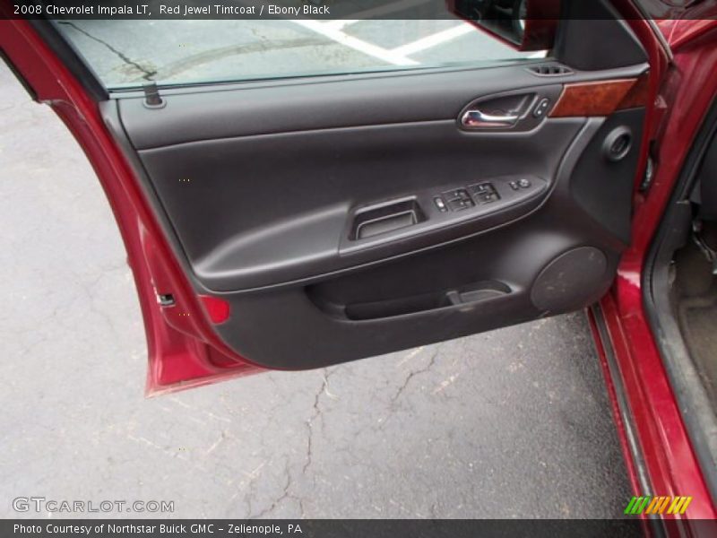 Red Jewel Tintcoat / Ebony Black 2008 Chevrolet Impala LT