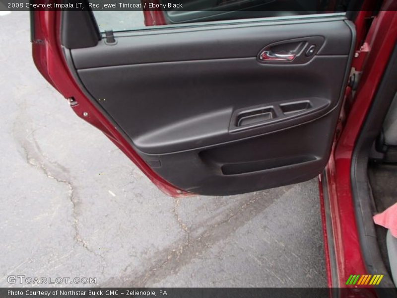 Red Jewel Tintcoat / Ebony Black 2008 Chevrolet Impala LT