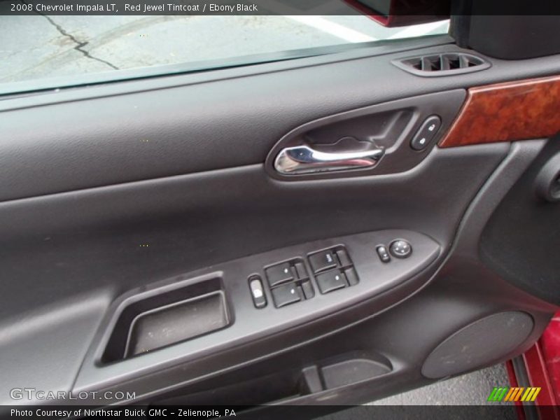 Red Jewel Tintcoat / Ebony Black 2008 Chevrolet Impala LT