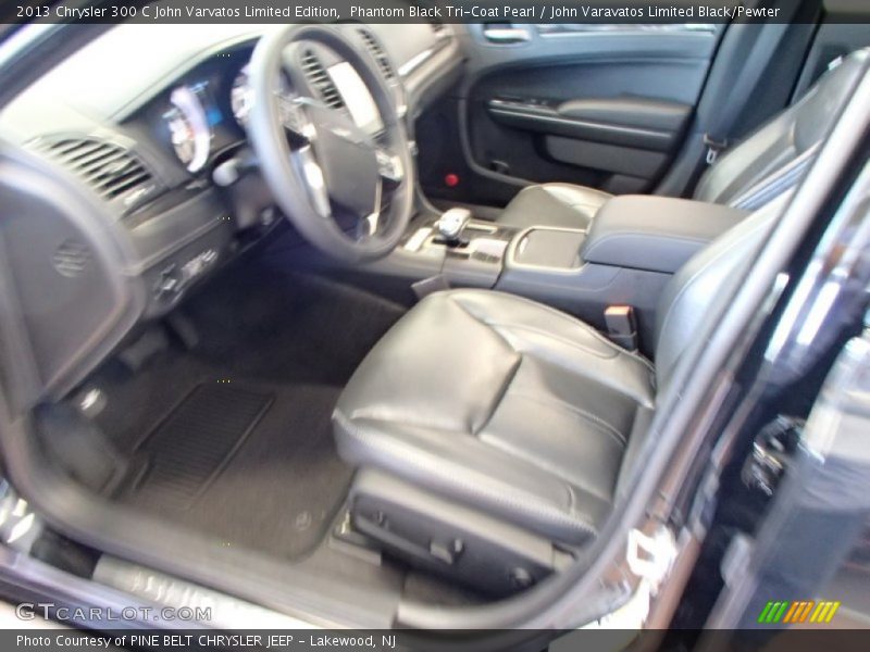 Phantom Black Tri-Coat Pearl / John Varavatos Limited Black/Pewter 2013 Chrysler 300 C John Varvatos Limited Edition