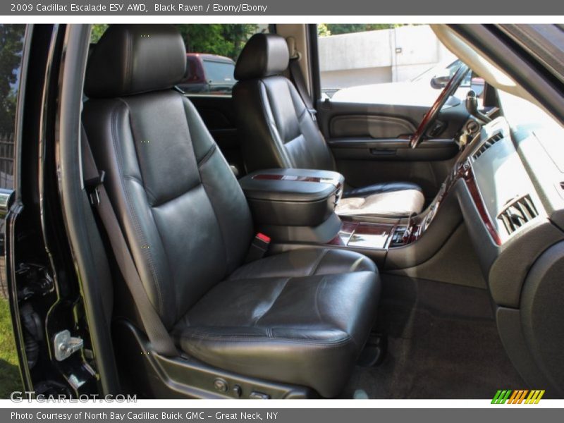 Black Raven / Ebony/Ebony 2009 Cadillac Escalade ESV AWD