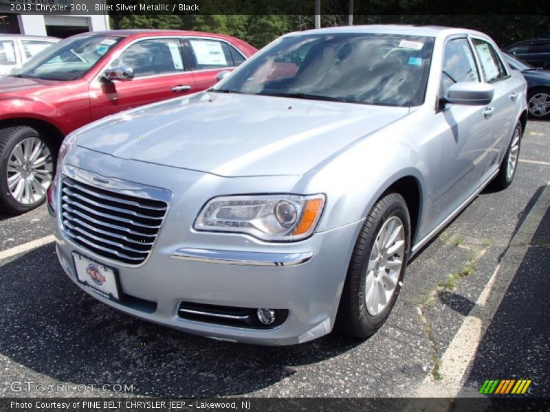Billet Silver Metallic / Black 2013 Chrysler 300