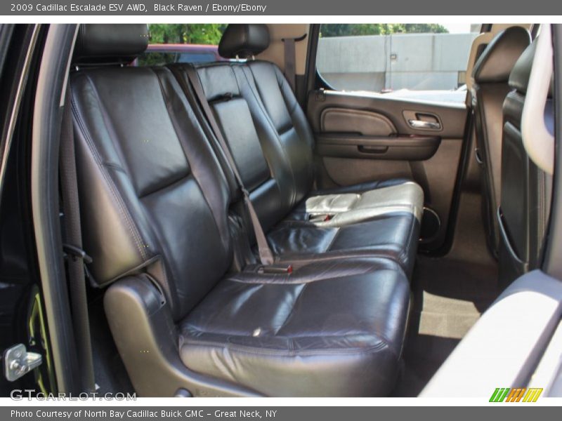 Black Raven / Ebony/Ebony 2009 Cadillac Escalade ESV AWD