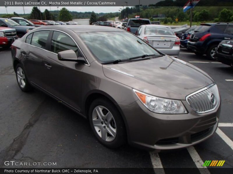 Mocha Steel Metallic / Cocoa/Cashmere 2011 Buick LaCrosse CX