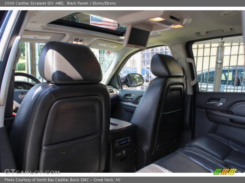 Black Raven / Ebony/Ebony 2009 Cadillac Escalade ESV AWD