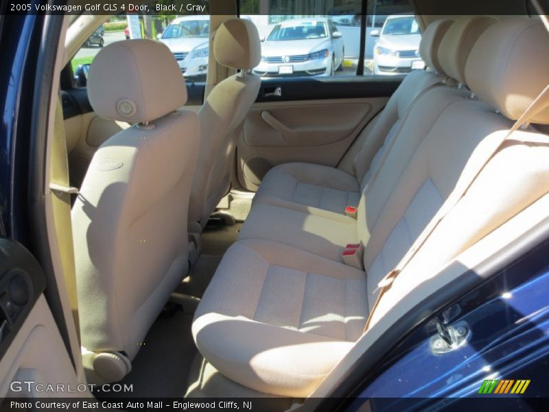 Black / Gray 2005 Volkswagen Golf GLS 4 Door