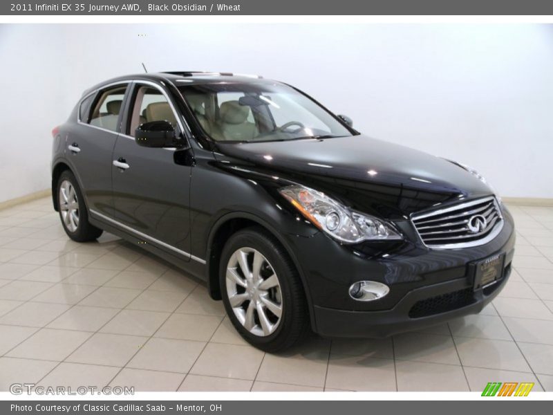 Black Obsidian / Wheat 2011 Infiniti EX 35 Journey AWD