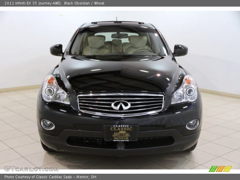 Black Obsidian / Wheat 2011 Infiniti EX 35 Journey AWD