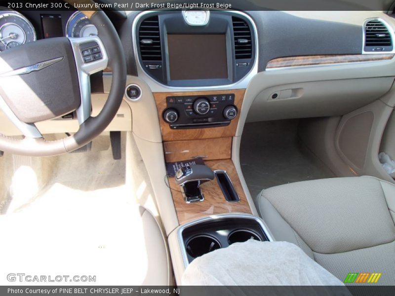 Luxury Brown Pearl / Dark Frost Beige/Light Frost Beige 2013 Chrysler 300 C