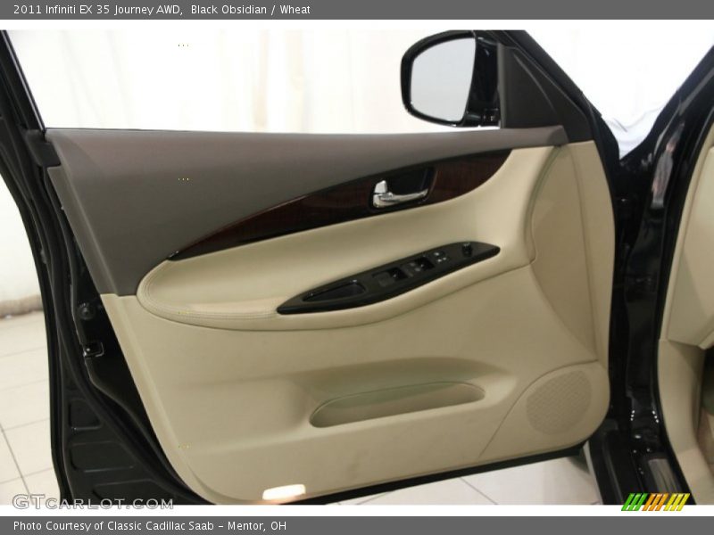 Black Obsidian / Wheat 2011 Infiniti EX 35 Journey AWD