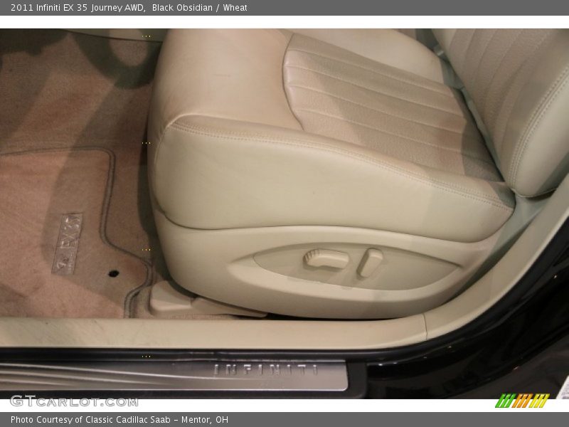 Black Obsidian / Wheat 2011 Infiniti EX 35 Journey AWD