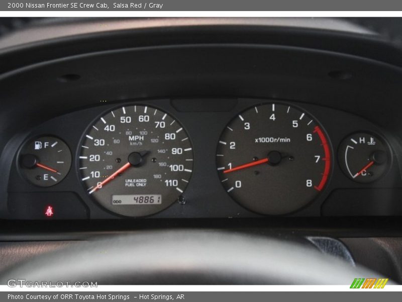  2000 Frontier SE Crew Cab SE Crew Cab Gauges