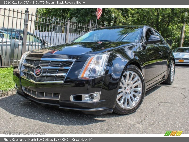 Front 3/4 View of 2010 CTS 4 3.6 AWD Sedan