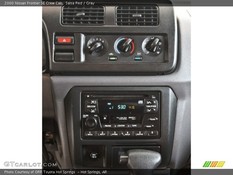 Controls of 2000 Frontier SE Crew Cab