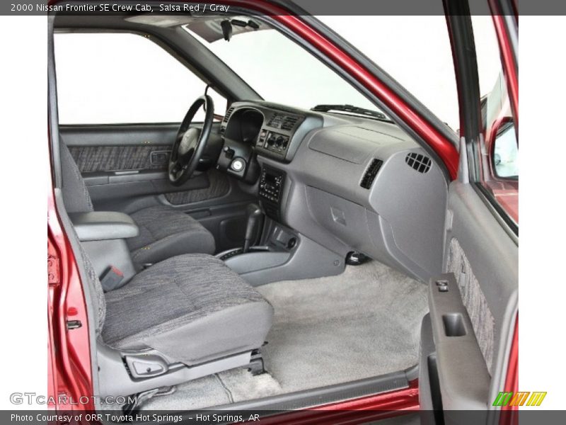 Front Seat of 2000 Frontier SE Crew Cab